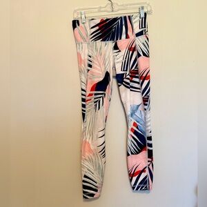 Tropical Print Leggings